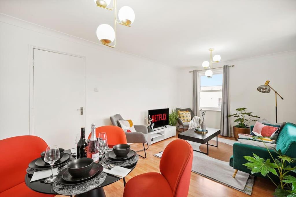 Cosy Apartment 5 Guests 3 Beds 1 Sofa Bed Lewisham London Eksteriør billede